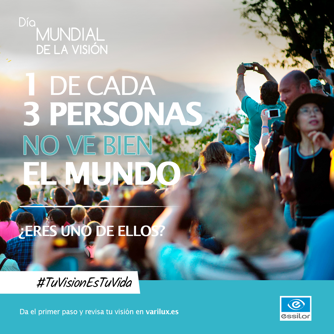 12 de Octubre: Día Mundial de la Visión DIAMUNDIALDELAVISION