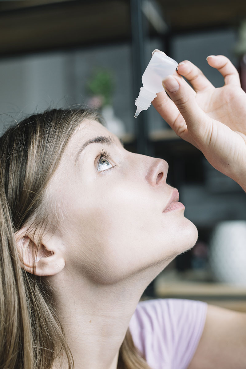 Como tratar la sequedad ocular Irritación ocular