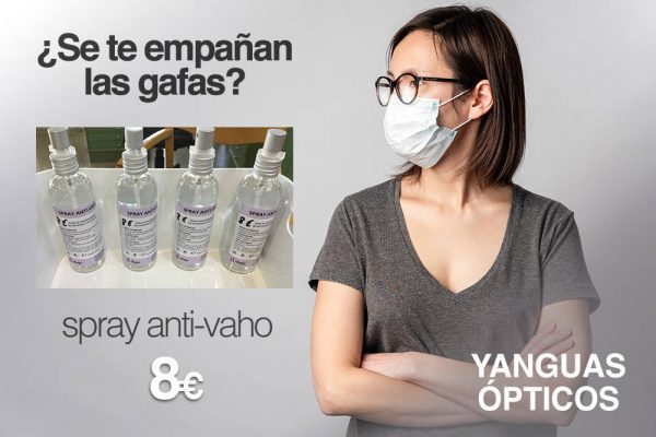 spray antivaho gafas