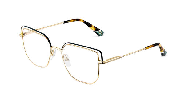 Las gafas Etnia que lució Cate Blanchett en la Bienal de Venecia disponibles en Yanguas Ópticos Etnia modelo Chrysler GDBL de la colección Art Decó