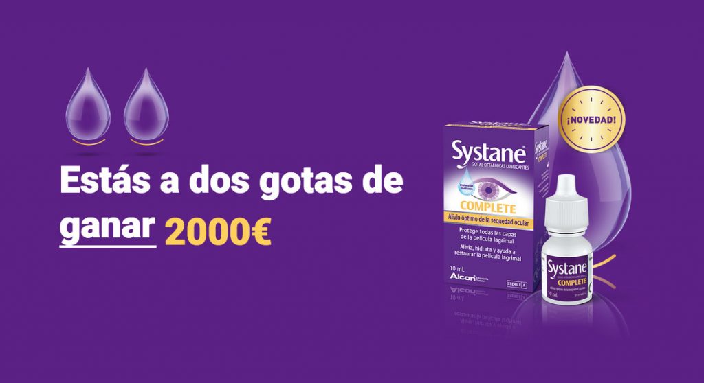 Estás a dos gotas Systane