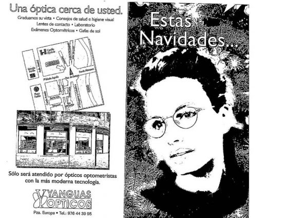 ¡Yanguas Ópticos cumple 25 años! folleto